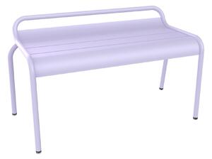Fermob - Luxembourg Compact Bench, Marshmallow - Trädgårdsbänkar - Frédéric Sofia - Vit - Metall