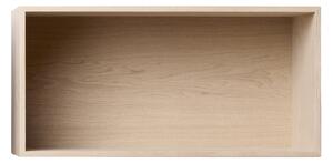 Muuto - Mini Stacked Storage 2.0, Large, Oak - Hyllor & Hyllsystem - Julien De Smedt - Träfärgad - Trä