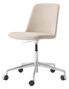 &Tradition - Rely HW31 Aluminium Base / Hallingdal 200 - Kontorsstolar - Hee Welling - Beige