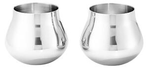 Georg Jensen - Sky Shot Glass - Set of 2, 8 Cl - Snapsglas och shotglas - Aurélien Barbry - Silver