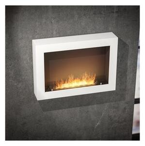 InFire - Wall BIO fireplace 80x56 cm 3kW vit