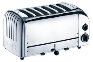 Dualit - Classic Toaster 6 Slice Chrome - Brödrostar - Silver