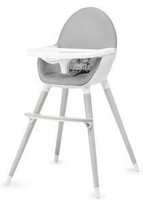 KINDERKRAFT - Children's dining chair FINI grå/vit
