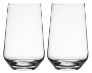 Iittala - Essence Glas - 55 cl, 2-Pack - Dricksglas - Alfredo Häberli - Transparent