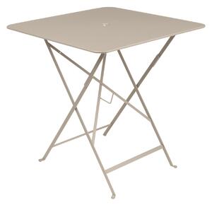 Fermob - Bistro Table 71 x 71 cm, Nutmeg - Balkong- och cafébord - Beige - Metall