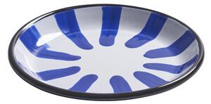Kapka - A Little Color Dessert Plate - Blue - Mattallrikar - Mönstrad,Blå