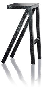 Magis - Bureaurama Bar stool H62 Blue - Barstolar utomhus - Jerszy Seymour - Blå - Metall