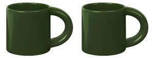 HEM - Bronto Mug (Set of 2) - Green - Kaffekoppar - supergroup - Grön