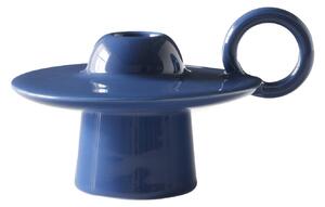 &Tradition - Momento Candleholder JH39, Azure - Ljusstakar - Blå