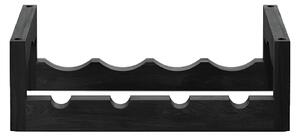 Massproductions - Silo Stackable Wine Rack - Black Stained Ash