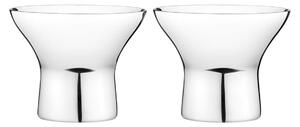 Georg Jensen - Alfredo Äggkopp Set of 2 - Äggkoppar - Alfredo Häberli - Silver
