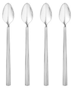 Georg Jensen - Bernadotte Långa Teskedar Set of 4 - Skedar - Sigvard Bernadotte