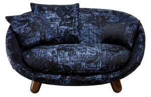 Moooi - Love Sofa, Tvålat trä, Cat. III, Boucle Rainbow - Soffor - Marcel Wanders - Flerfärgad