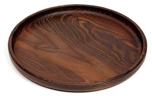 Serax - Tray Pure Wood Round D29 H2,5 - Uppläggningsfat - Pascale Naessens - Brun