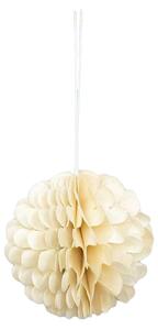 A World of Craft - Honeycomb Flower Julhänge S, Vit