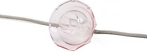 Seletti - Floralia Lights With Flower in Glass Pink - Bordslampor - Cristina Celestino