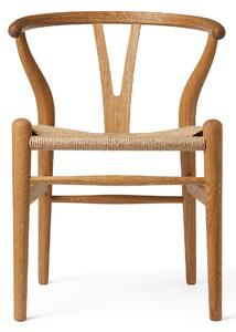 Carl Hansen - CH24 Child Oak Oil FSC® 70% Natural Cord - Barnstolar - Beige - Naturmaterial/Trä