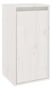 Väggskåp vit 30x30x60 cm massiv furu - Vit
