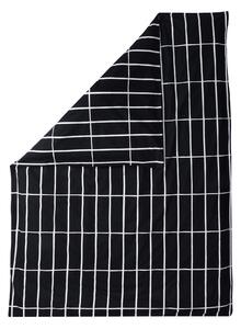 Marimekko - Tiiliskivi påslakan 240x220 cm black, white - Påslakan - Svart