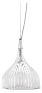 Kartell - È Pendant Transparent Crystal - Pendellampor - Ferruccio Laviani - Transparent