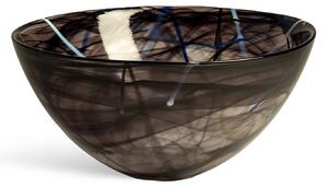 Kosta Boda - Contrast Bowl - Black - Ø 35 cm - Skålar - Anna Ehrner - Svart