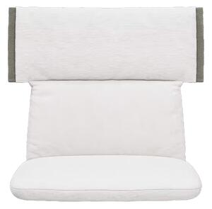 Carl Hansen - E008 Embrace Outdoor Series Chair Cushion, Agora Life Oat 1760, PG.1 - Dynor och kuddar - Vit