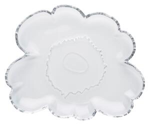 Marimekko - Unikko glas tallrik 20 cm clear - Assietter - Transparent