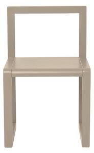 Ferm Living - Little Architect Chair Cashmere - Barnstolar - SAYS WHO - Beige - Trä