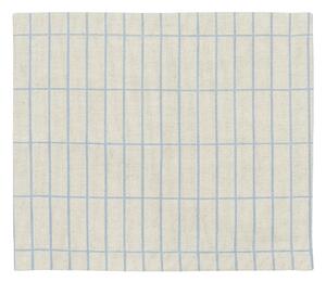 Marimekko - Pieni Tiiliskivi bordstablett 35x40 linen, light blue - Dukar - Marimekko - Beige