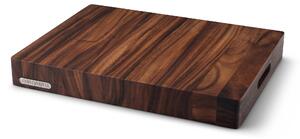 Continenta - Skärbräda, Akacia, Användbar På Båda Sidor, 39,5 x 30 x 6 cm - Skärbrädor - Brun - Trä