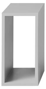 Muuto - Stacked 2.0 Light Grey Small Open - Hyllor & Hyllsystem - Julien De Smedt - Grå - MDF