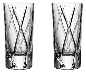 Orrefors - City 2-Pack Shot 5 cl - Snapsglas och shotglas - Martti Rytkönen - Transparent