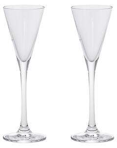 Orrefors - More Snaps 7 cl Set Of 2 - Snapsglas och shotglas - Erika Lagerbielke - Transparent