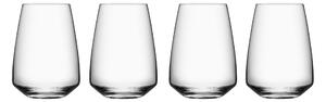 Orrefors - Pulse Tumbler 35 cl Set Of 4 - Dricksglas - Ingegerd Råman - Transparent