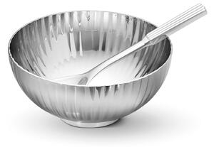 Georg Jensen - Bernadotte Salt Cellar & Spoon - Serveringsskålar - Sigvard Bernadotte - Metall