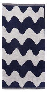 Marimekko - Lokki badhandduk 70x140 cm off-white, dark blue - Handdukar och badlakan - Vit