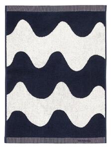Marimekko - Lokki handhandduk 50x70 cm off-white, dark blue - Handdukar och badlakan - Vit