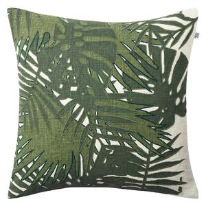 Chhatwal & Jonsson - Palm Cushion Cover - Green/Cactus Green - Prydnadskuddar och kuddfodral