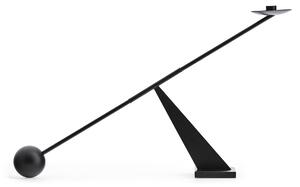 Audo Copenhagen - Interconnect Candle Holder Black - Ljusstakar - Colin King Studio LLC - Svart