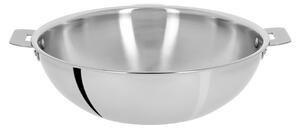 CRISTEL - Casteline Removable Stainless Steel Wok - 20 cm - Stekpannor - Träfärgad