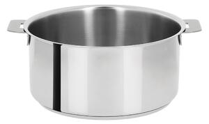 CRISTEL - Mutine Removable Saucepan 20 cm Induction With Glass Lid - Grytor och kastruller - Silver
