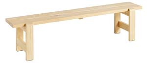 HAY - Weekday Bench 190x32 cm / Water-Based Lacquer pinewood - Trädgårdsbänkar - Hannes & Fritz - Träfärgad - Trä
