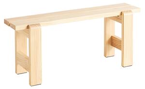 HAY - Weekday Bench 111x23 cm / Water-Based Lacquer Pinewood - Trädgårdsbänkar - Hannes & Fritz - Träfärgad - Trä