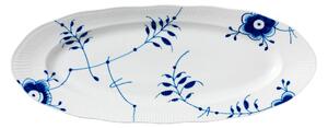 Royal Copenhagen - Blue Fluted Mega Fat Oval 60 cm - Uppläggningsfat - Karen Kjældgård-Larsen