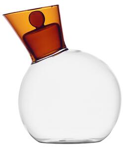 Ichendorf Milano - Travasi Pot With Lid Clear/Amber - 37 cl - Övriga köksredskap - Astrid Luglio - Gul