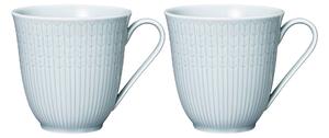 Rörstrand - Swedish Grace Mugg 30 cl Is 2-pack - Kaffekoppar - Louise Adelborg - Vit