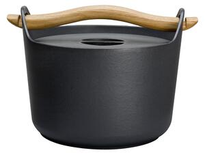 Iittala - Gjutjärnsgryta Emaljerad 3L - Grytor och kastruller - Timo Sarpaneva - Svart