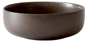Audo Copenhagen - New Norm Bowl Ø 21,5 cm - Dark Glazed - Djupa tallrikar - Norm Architects - Svart