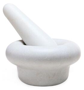 Tom Dixon - Stone Pestle & Mortar - Mortlar - Guld,Vit