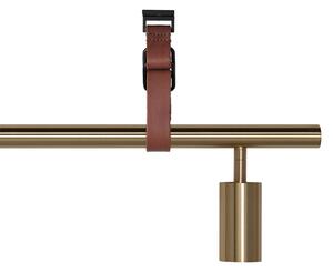 Rubn - Long John 3 Brass / Brown Leather - Takkronor - Niclas Hoflin - Guld